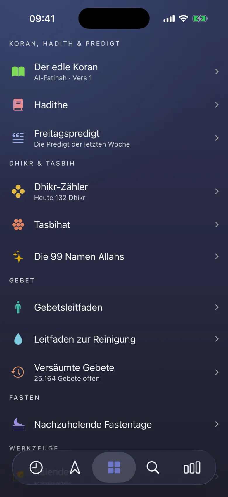 Alles in einem.