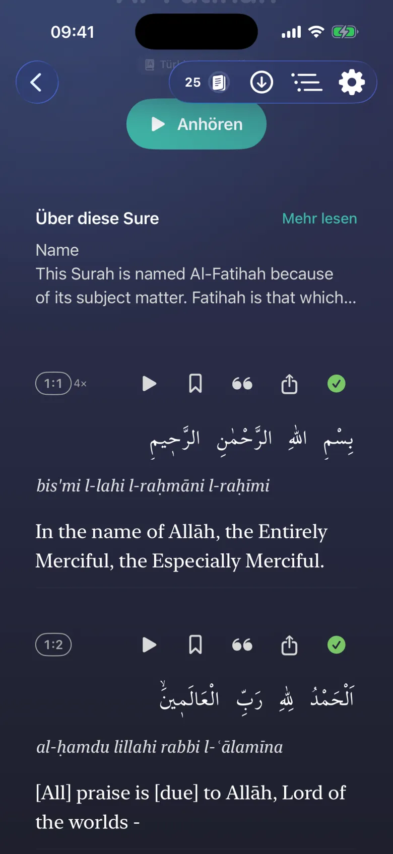 Der Koran, auch offline.