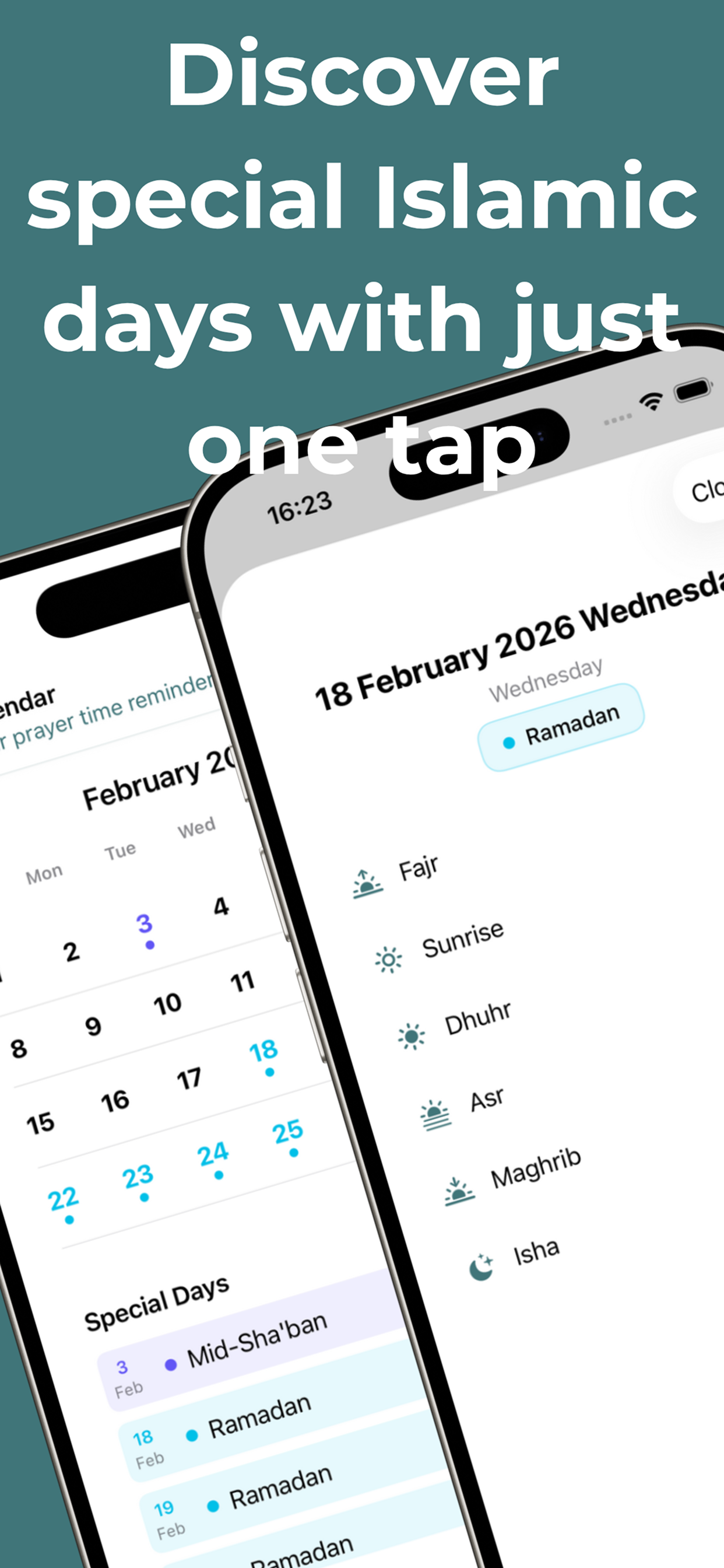 Vakit Hijri Calendar