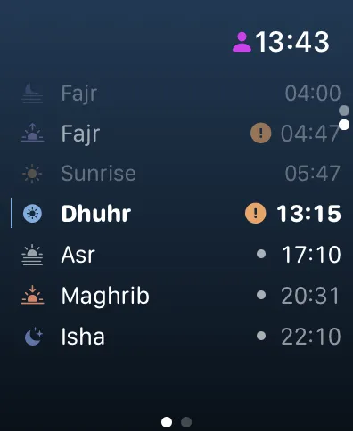Apple Watch · Widgets