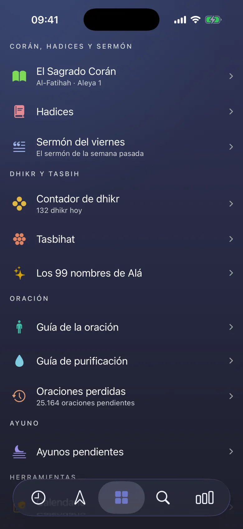 Todo en un solo lugar.