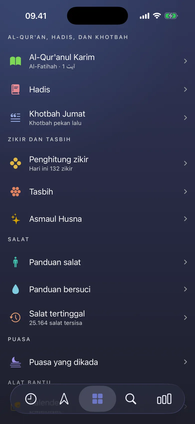 Semua dalam satu.