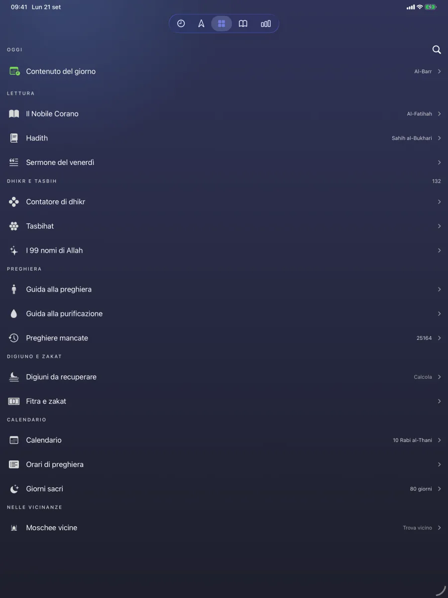 iPad · Tutto in un solo posto