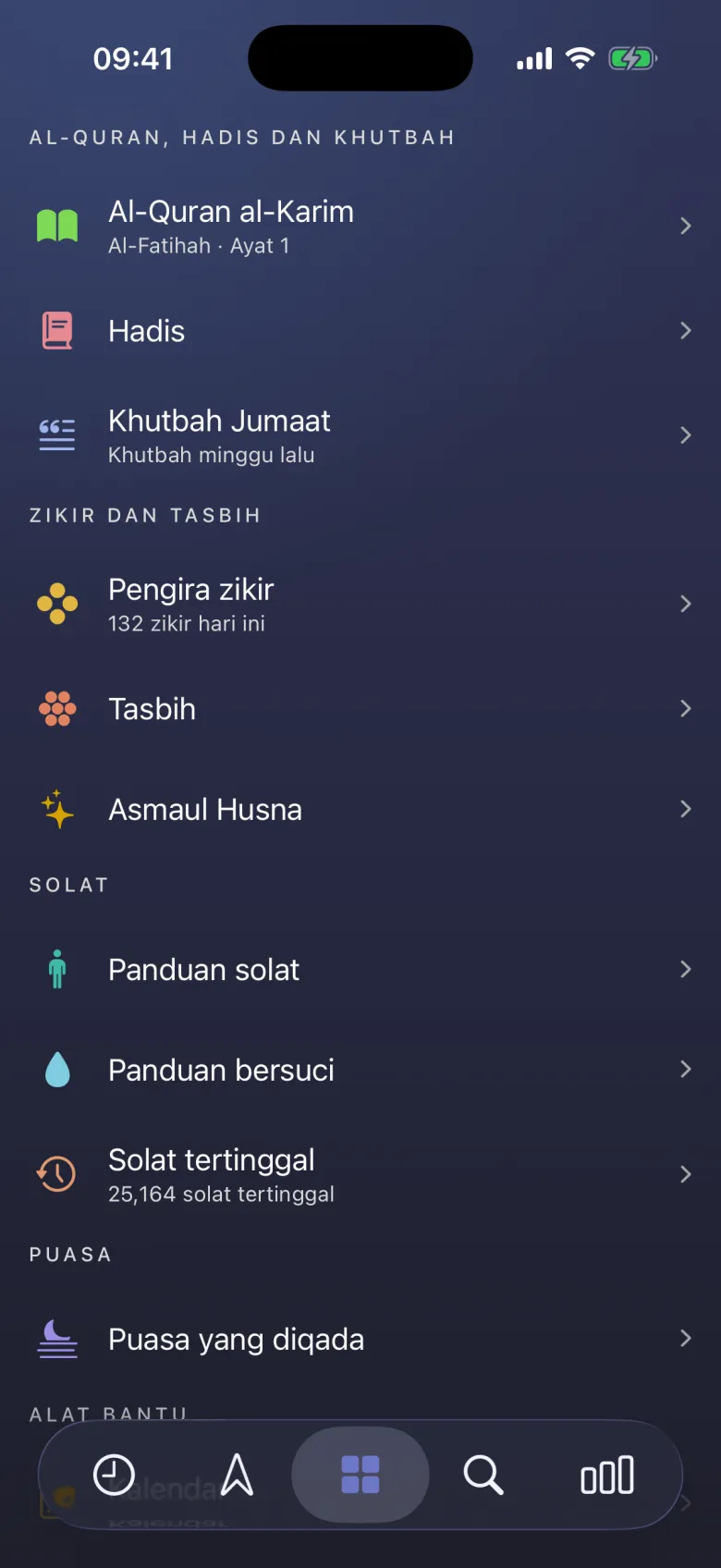 Semua dalam satu.
