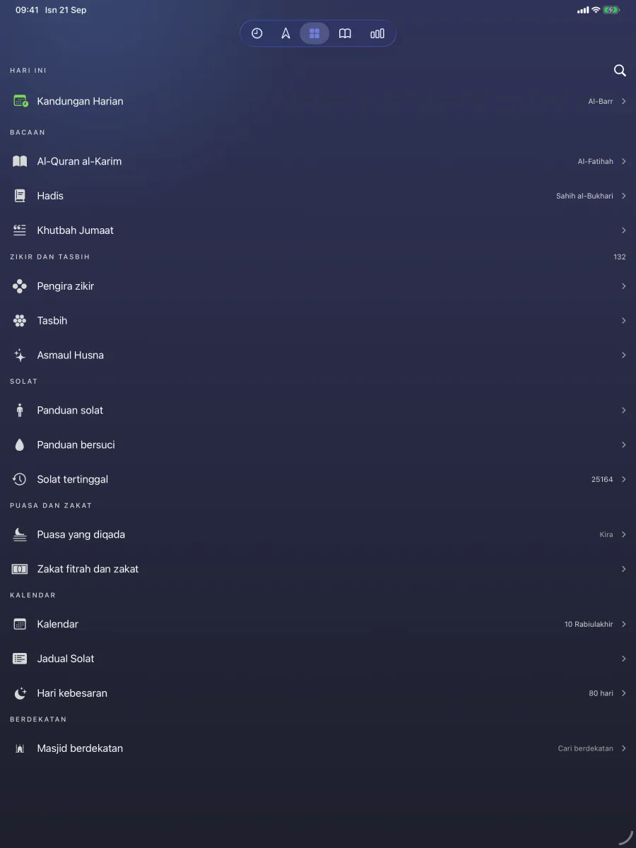 iPad · Semua dalam satu