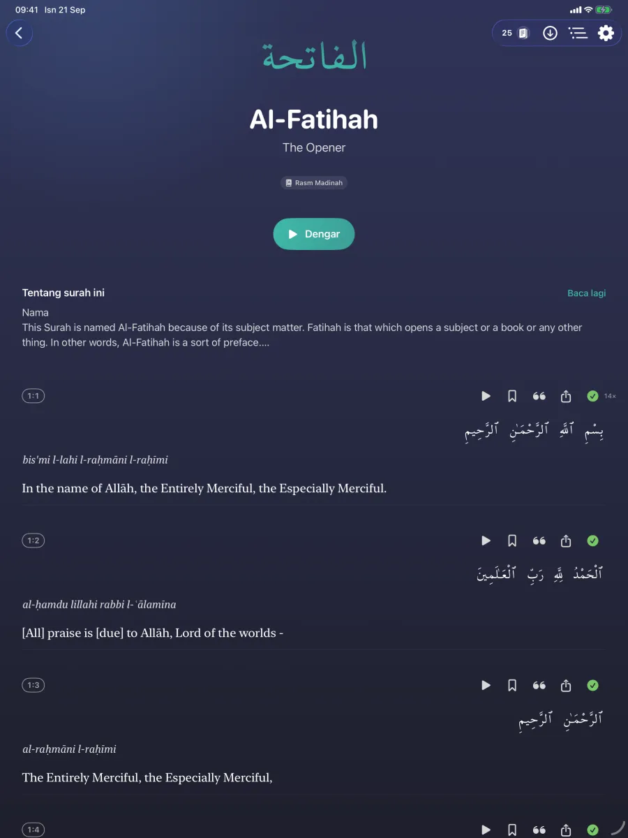 iPad · Al-Quran