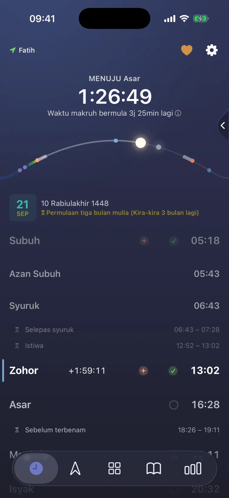 Seperti langit.