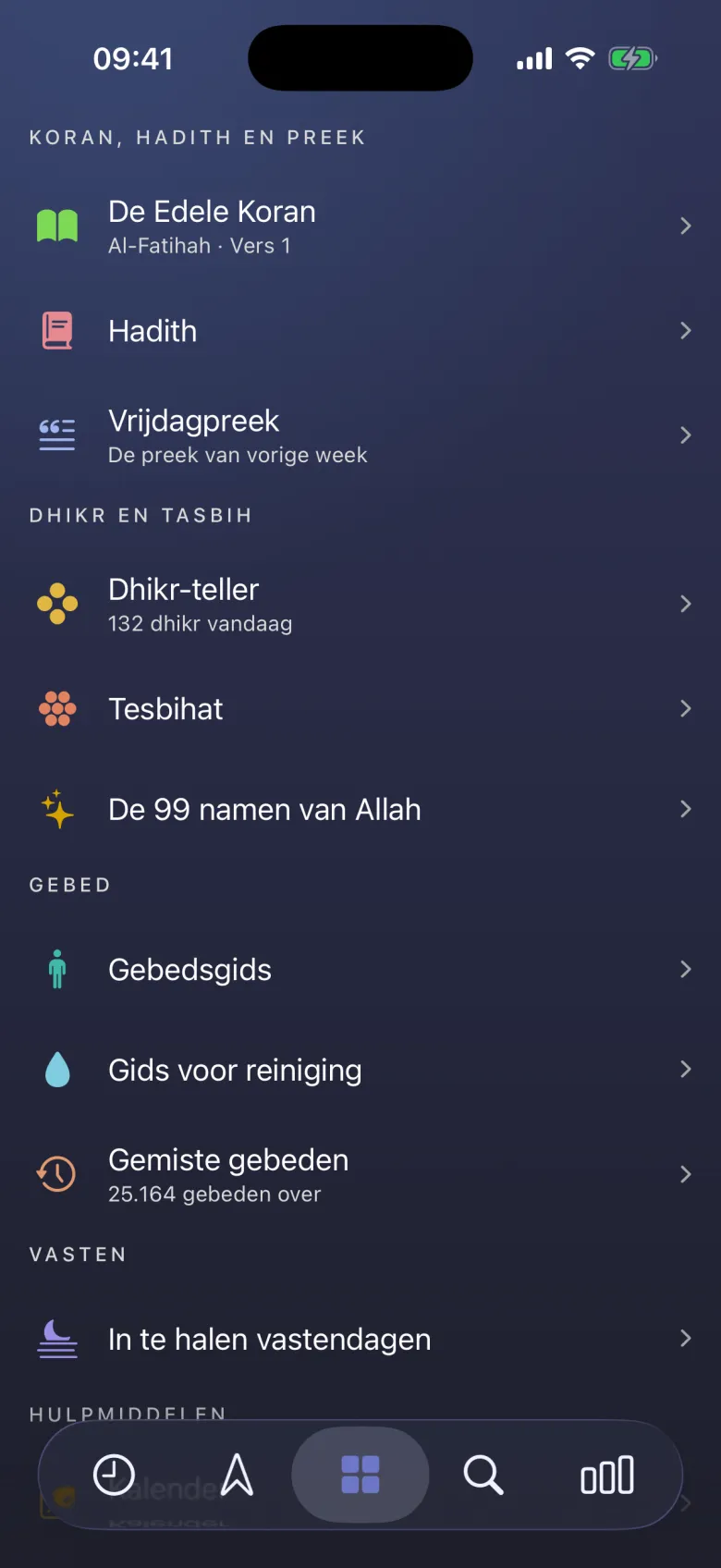 Alles in één.