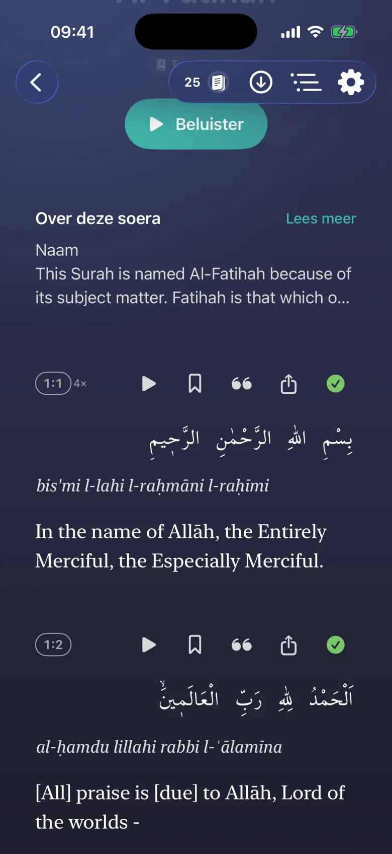 De Koran, ook offline.
