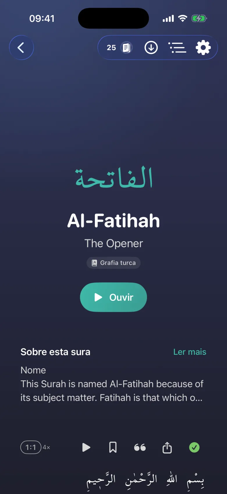 O Alcorão, mesmo offline.