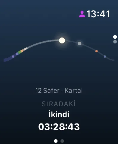 Apple Watch · Namaz Vakitleri